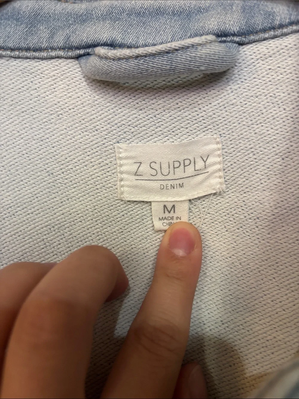 Z Supply Miles Denim Jacket - Picture 3 of 4